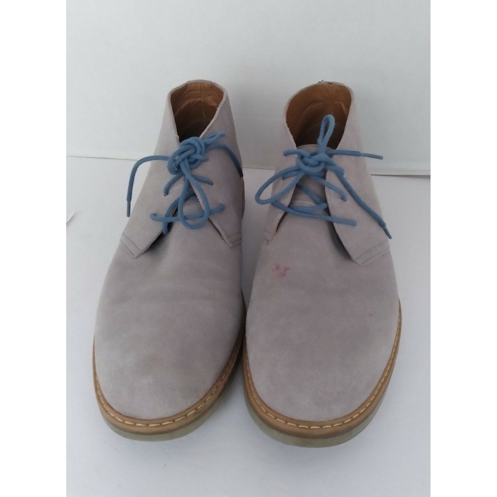 Suede Chukka Boots Casual Ankle Booties Lace Up Shoes